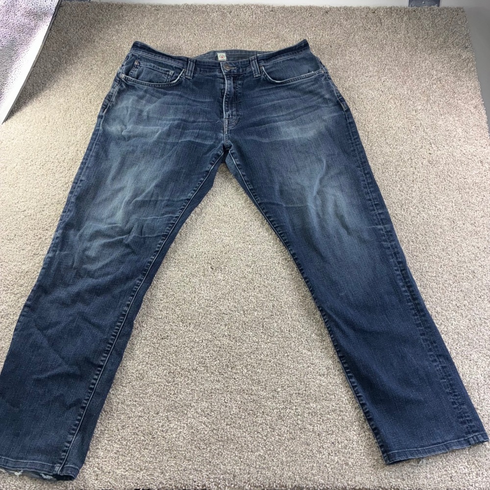 Agave Denim Classic‎ Straight Jeans Men 36 Classic Wash Denim Casual Streetwear